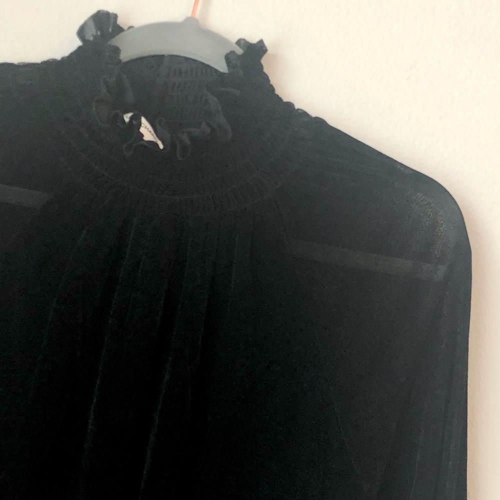 \Amanda Uprichard\• Velvet Mini Dress - Picture 3 of 16